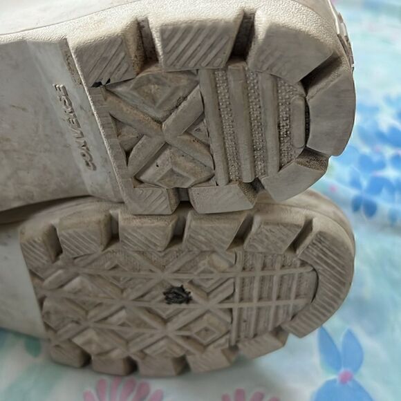 Converse Chuck Taylor All Star Lugged Shoes Women’s Size 7 Cow Print Platform - Picture 9 of 11